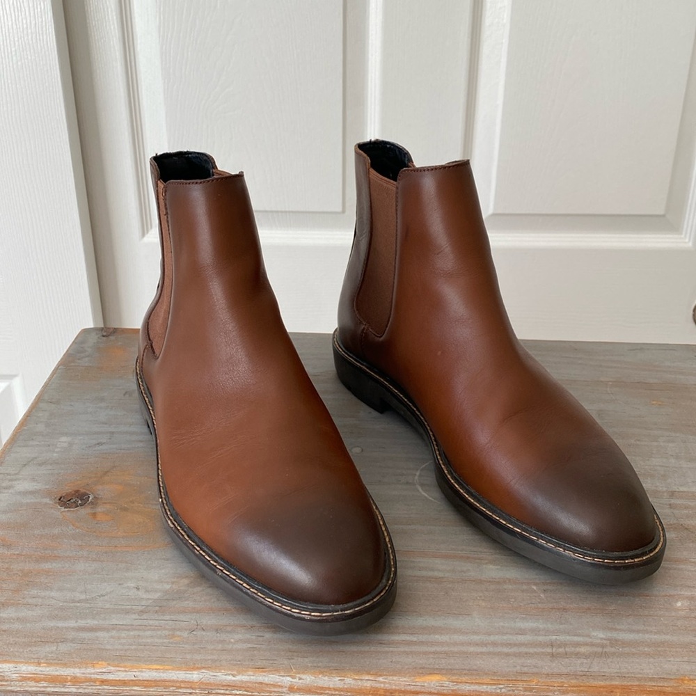 Coach Brown Chelsea Boots